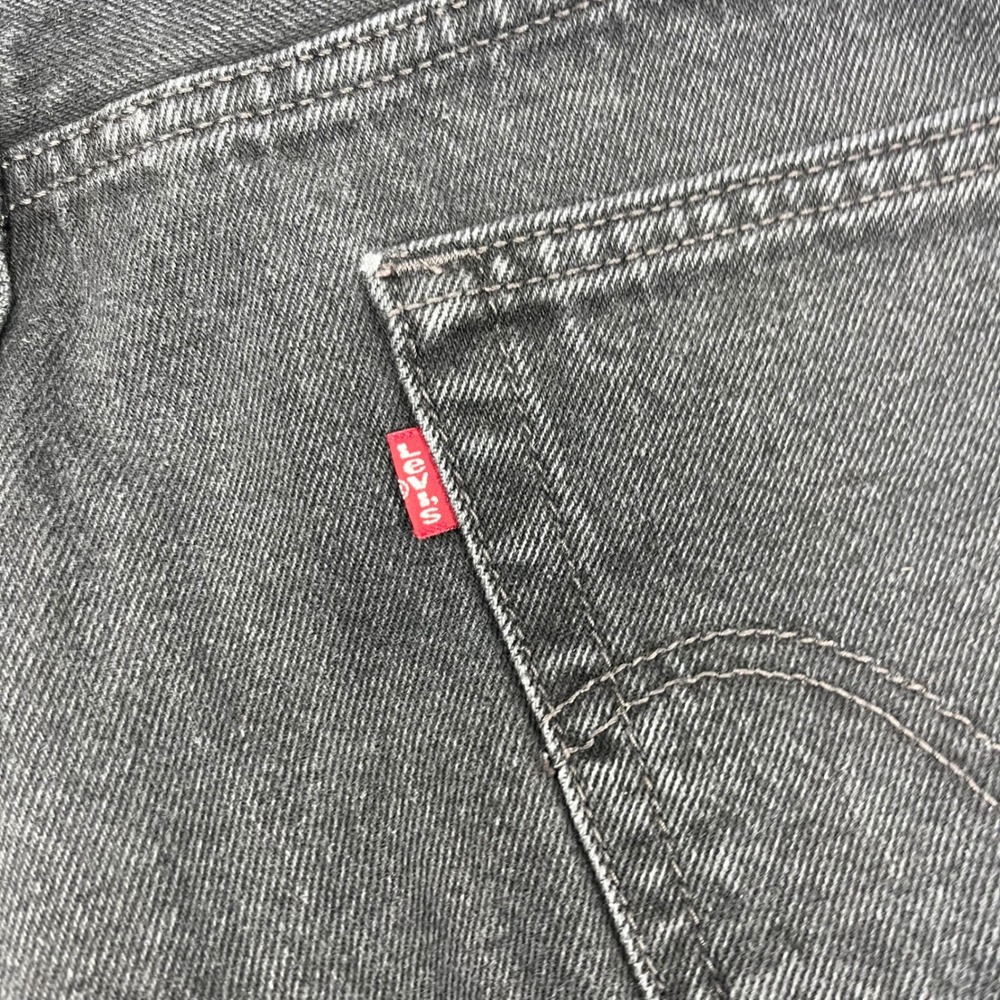 Vintage Levi's 505 Regular Fit Jeans‎ Black Denim Straight Leg - Picture 4 of 8